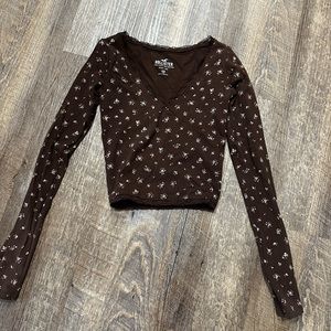 Hollister long Sleeve Baby Tee